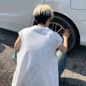 ！2026夏季新款男士潮牌背心百搭情侣无袖T恤BX301特P26图片
