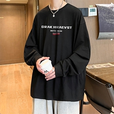 抖音得物供货量大从优可提供视频美式长袖T恤CT579特P28，男装T恤，电商A486