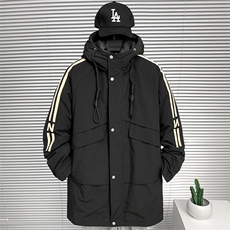 高品质工装羽绒棉潮流宽松棉衣外套XZ402-2P178控228货足MY9022，男装棉衣，星座402-2
