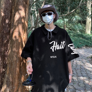 电商DSA028-PLK291 P30 100聚酯 夏季新款华夫格短袖POLO衫男图片