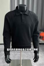 新款华棉280g解构亨利领长袖T恤男T53701特P18T53701J加绒特P23，男装T恤，电商A001-1