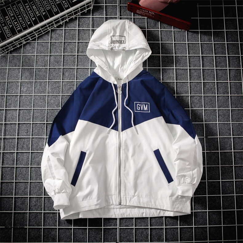 1冲锋衣男休闲情侣大码中性日系外套宽松工装夹克网格7108P50控68,男装夹克,星座226-2