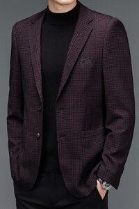 Y5638钱塘2020-2秋冬季新款时尚休闲男士西装外套潮流西服P150图片
