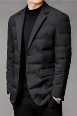 DF6601钱塘2020-2冬季百搭简约新款厚款中年男士羽绒服215，男装羽绒服，钱塘207-2