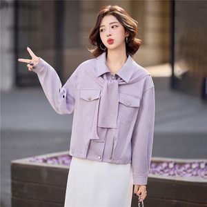 2026年春季女士休闲风外套图片
