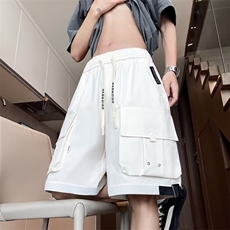 2024夏季日系复古工装短裤男潮牌宽松休闲五分中裤现货K7928-P40，男装牛仔裤，星座512-3