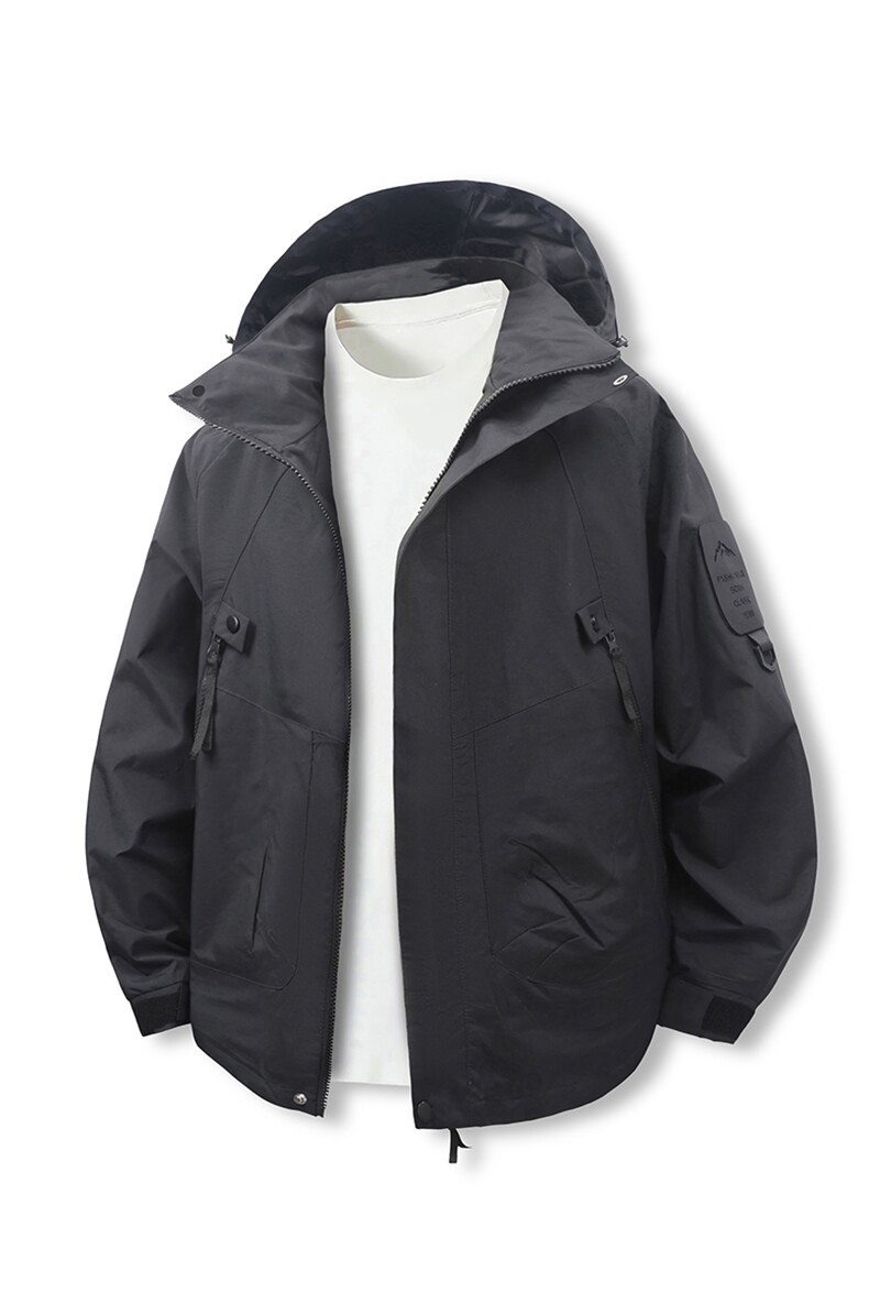 秋季新款冲锋衣高级感休闲男女同款登山服F2518-特价P40,男装夹克,电商A007