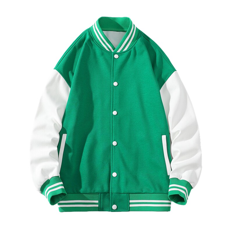 春秋季棒球服外套新款ins潮情侣学生休闲针织夹克A305-DF32-P75图片