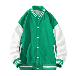 春秋季棒球服外套新款ins潮情侣学生休闲针织夹克A305-DF32-P75图片