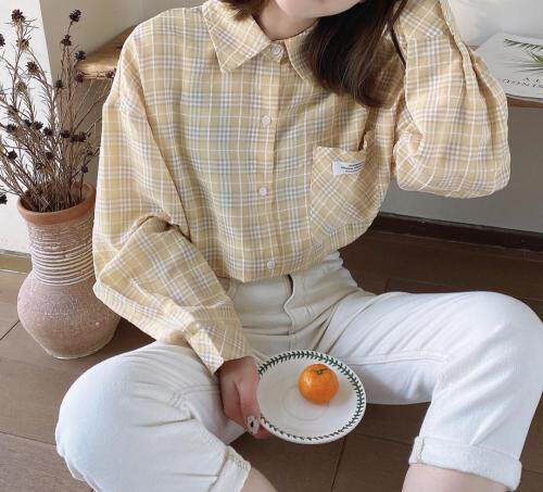 现货春款玛卡龙色系衬衫，女装衬衫，NIY