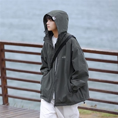 美式冲锋衣外套潮牌男夹克春秋新款户外MJK26P65，男装夹克，星座1116-2