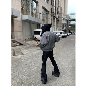 现货 高质量 拉链设计棉服棉衣夹棉图片