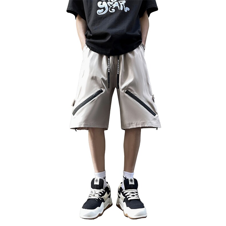 2023新款短裤男夏季休闲短裤沙滩薄款裤宽松五分裤DK0675-P38,男装休闲裤,星座308B-1