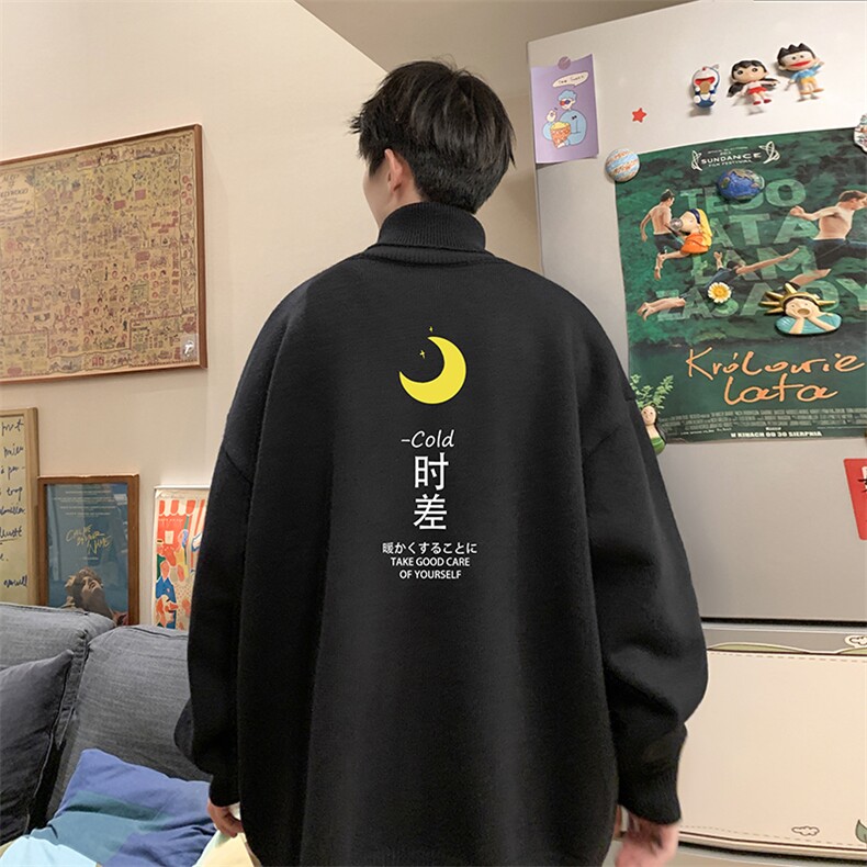 控68高领毛衣男士大码内搭毛线衣男 GM45047-P45加绒款-P65图片