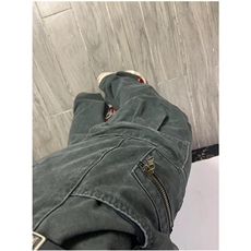 复古水洗做旧牛仔裤轻奢痞帅高街设计感小众长裤ins潮K919，男装牛仔裤，星座1116A（原606A-3）