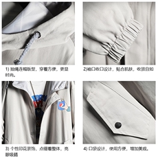 JK41262-P85纯棉连帽夹克男士大码工装男上衣外套网格挂拍，男装夹克，电商A040A