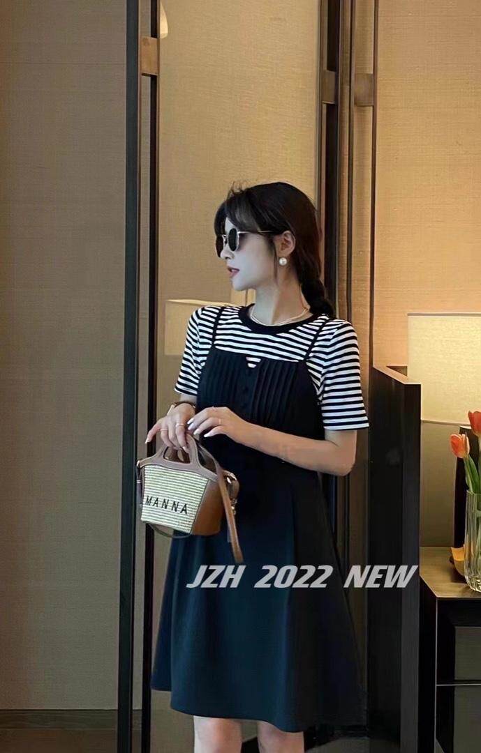 两件套连衣裙，女装连衣裙，吉之红