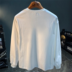 1506-1/WCX22031/P35纯棉束口长袖黑白色马年卫衣男女款时尚百搭，男装卫衣，星座1506-1