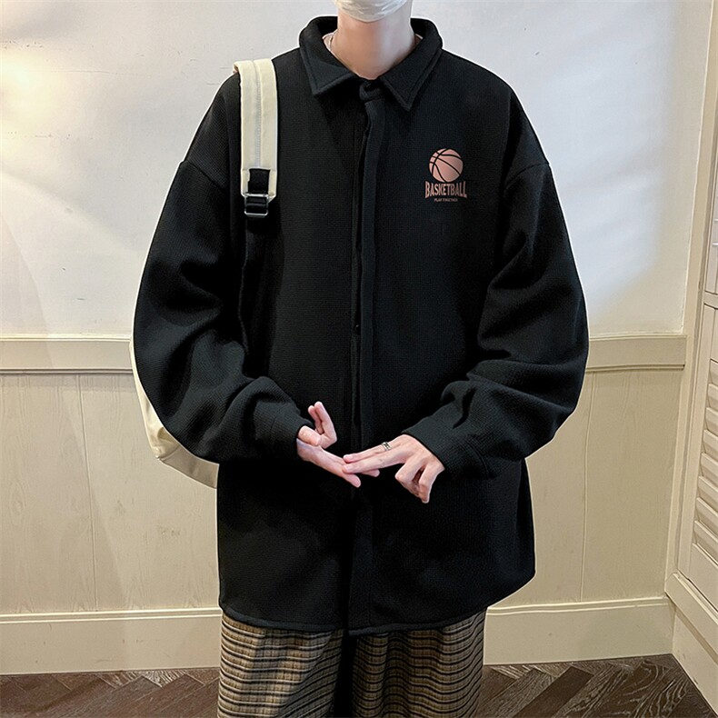控58加厚加绒衬衫男大码长袖衬衣男外套HC79237-P38加绒款-P48,男装衬衫,电商A040