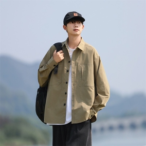 217-2-CS24419-特P45 cityboy日系工装长袖衬衫男衬衣痞帅外套图片