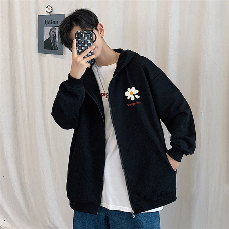 KS21059-P38加绒P43连帽开衫卫衣男运动外套大码班服,男装卫衣,电商A040