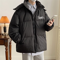 冬季港风韩版宽松加棉加厚连帽冲锋衣棉衣棉服MY6203P115控158，男装夹克，电商A268A