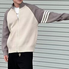 潮牌春秋季男士针织开衫外套休闲夹克秋冬加厚保暖毛衣M336，男装针织衫/毛衣，星座1116A（原606A-3）