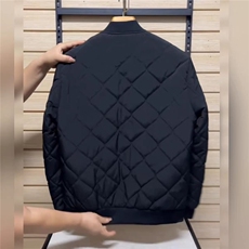 (网图)棒球领刺绣棉服简约百搭休闲潮流轻奢棉袄313B-JK5622-P110，男装棉衣，星座313B
