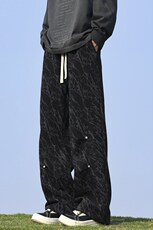 美式扎染休闲裤男春秋新款休闲百搭青少年运动裤直筒裤k7815-P35，男装休闲裤，星座505-3