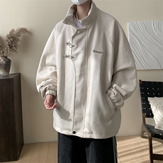 重磅！麂皮绒复合夹克飞机扣外套CP43-特P60控价：108，男装夹克，电商B371