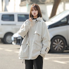 春季新款现货三防户外夹克男连帽冲锋衣外套DSA157B-JK136-特P85，男装夹克，电商A157B