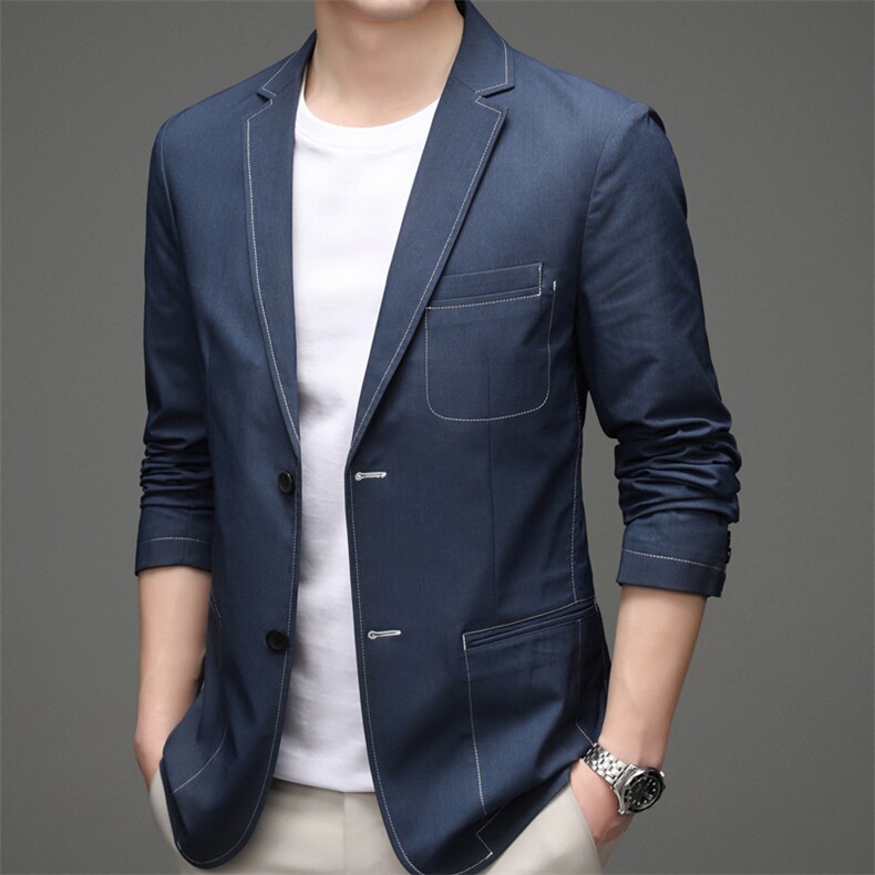 YYA6629983男士2023年秋季新款长袖西服休闲青年夹克西装P188,男装西服,电商B360