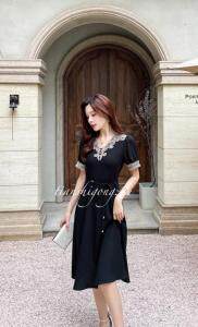 醋酸刺绣领连衣裙……，女装连衣裙，天使公主