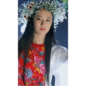 B203秋冬男女休闲圆领花卫衣外套团队表演出舞蹈服东北大花耀眼服图片
