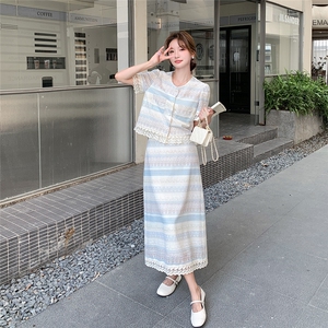 现货主推！！小香风蕾丝套装2C205-1002-P145-K198图片