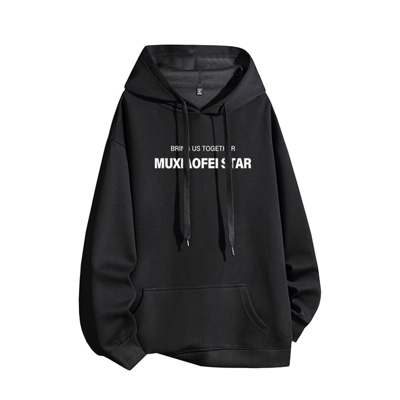 得物供货、复合重磅420克现货连帽卫衣宽松HD019-1-HML266-特P45,男装卫衣,电商019-1