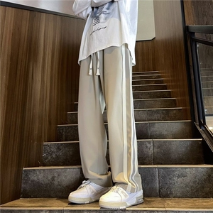 秋季新款侧条纹休闲裤长裤男美式百搭休闲裤 GK42 P38图片