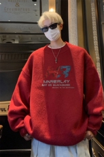 高质量！秋冬季半高领毛衣男加绒加厚线衣男针织衫男MY227-特p38，男装针织衫/毛衣，电商B367
