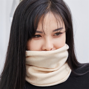 仿羊毛挂耳脖套图片