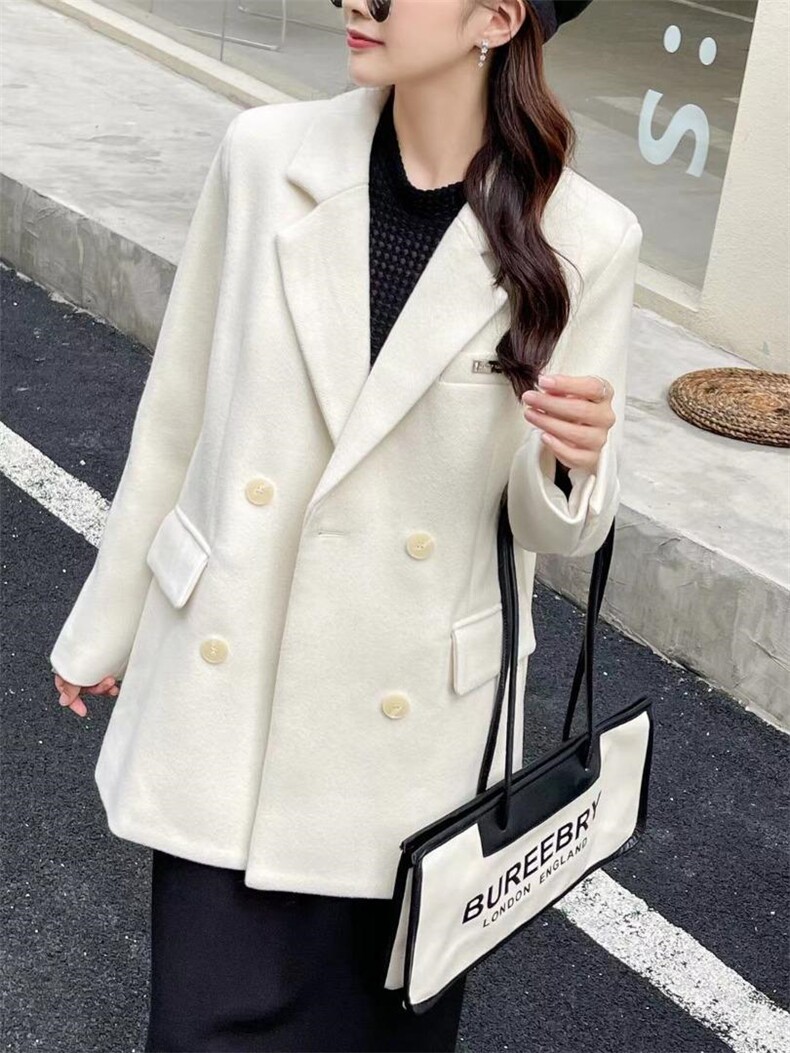 毛呢大版西装，女装西装，Balance Studio