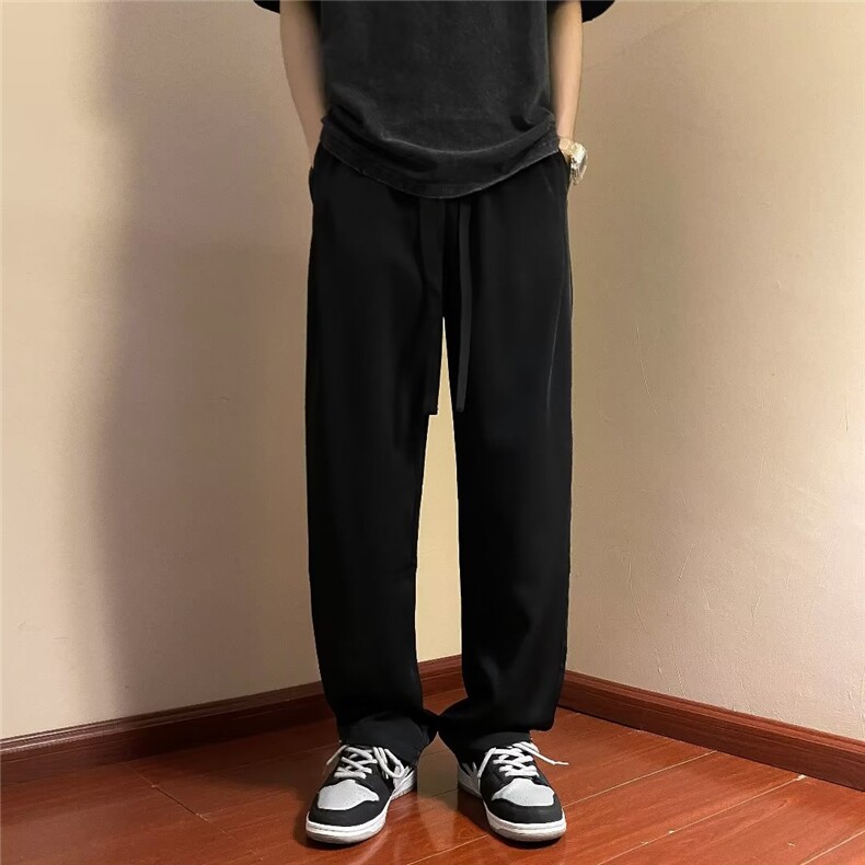 男免烫垂感西装布冰丝休闲裤K9514P33,男装休闲裤,星座1116-2