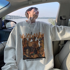 抖音得物供货可提供视频2024秋冬新款重磅美式卫衣DY5727，男装卫衣，电商A486
