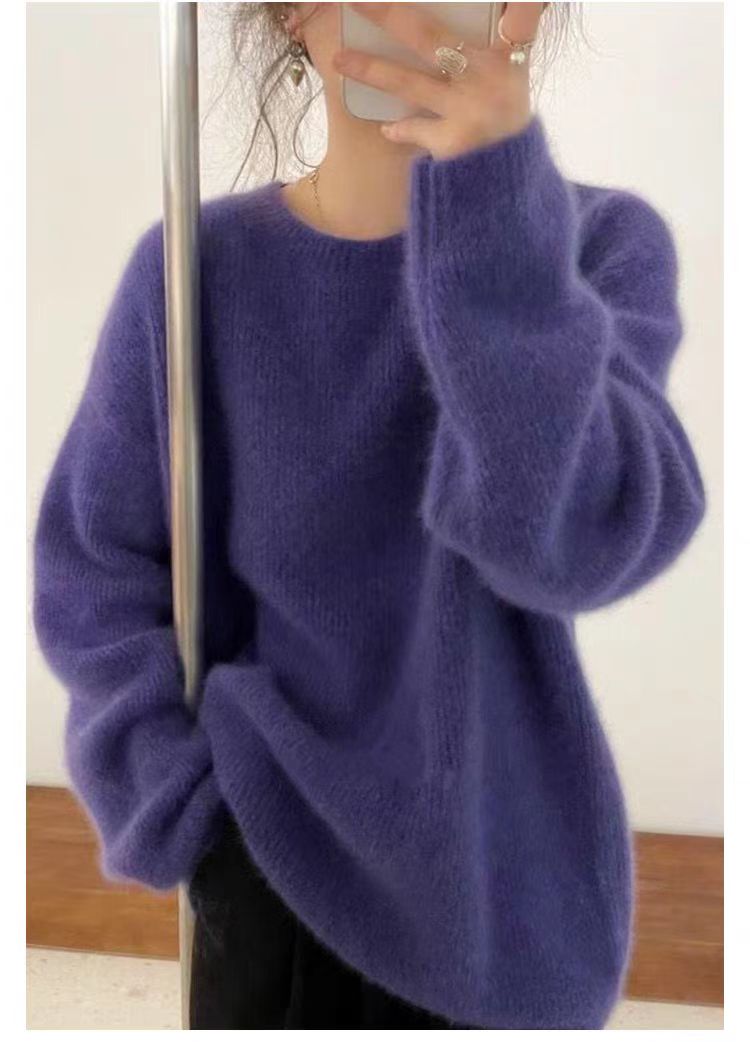女士秋冬羊毛衫羊毛简约时尚保暖,女装羊毛衫,冀清阳荣