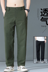 2025新款户外工装夏秋薄款休闲裤男士直筒长裤子YK956-P42外贸图片