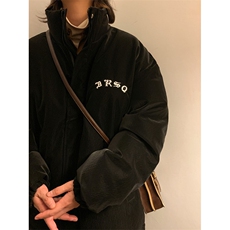 冬季新款2023千鸟格刺绣皮衣面包服A316-1-Y71P138控188，男装皮衣，星座906（原电商a316-1）