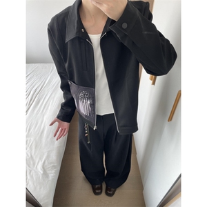 【有货】cleanfit短款贴布夹克男高级感痞帅外套G17CC-特P75图片