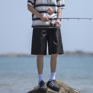 夏季潮牌日系新款休闲速干短裤男美式跑步运动裤DK310-特批-15图片