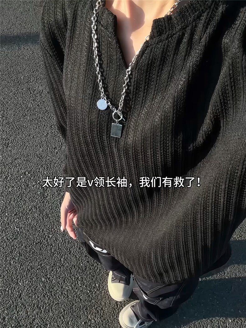 XZ809A/SYR14/特P15/加绒特P23深度库存雪尼尔V领长袖卫衣,男装卫衣,星座809A(原222-1)