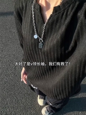 XZ809A/SYR14/特P15/加绒特P23深度库存雪尼尔V领长袖卫衣，男装卫衣，星座809A(原222-1)