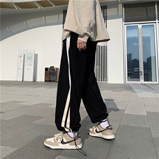 灯芯绒休闲裤男宽松休闲裤束脚裤子百搭ins港风潮男裤K0831-P35，男装休闲裤，星座308B-1